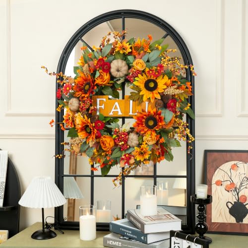 Fall Wreaths for Front Door