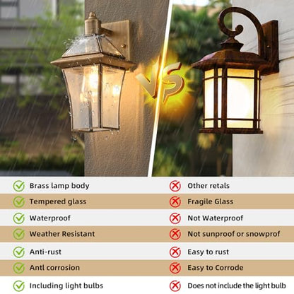 Oil Rubbed Bronze Outdoor Wall Sconces
