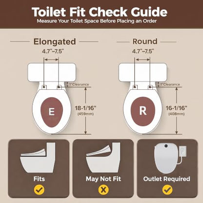 225 bidet toilet seat
