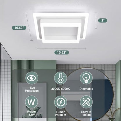 Modern LED Ceiling Light Remote Control