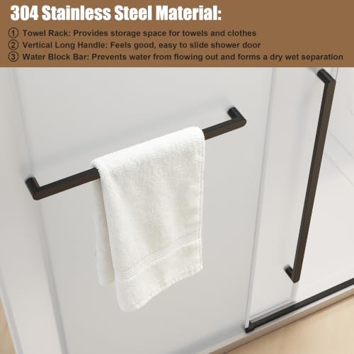 Frosted Glass Shower Door
