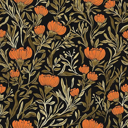 Farmhouse Floral Wallpaper Collection
