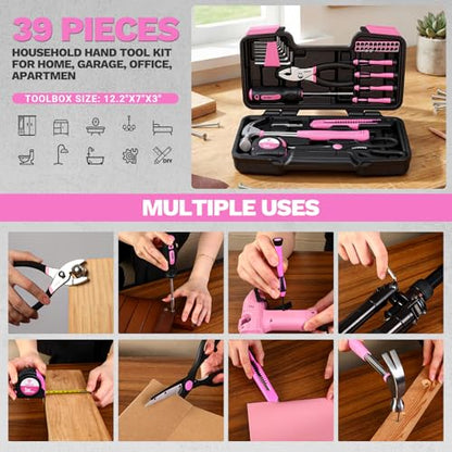 39 Piece Tool Set Household DIY Tool Kit