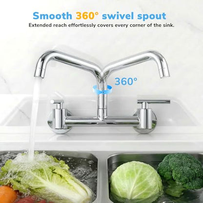 Kitchen Faucet Wall Mount Commercial Sink Faucet