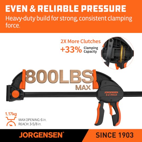 E Z HOLD 2PK Heavy Duty Expandable Clamp