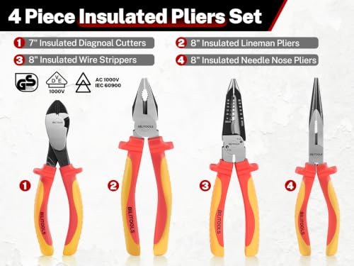 Insulated Screwdriver Set Electrical Tools