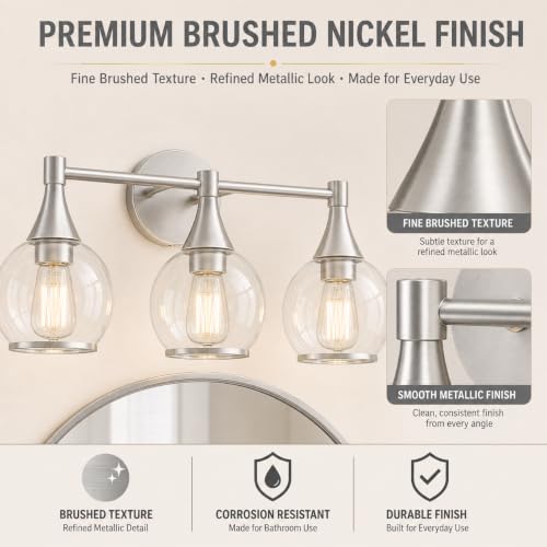 Bathroom Light Fixture Vanity Lighting Fixtures Over Mirror