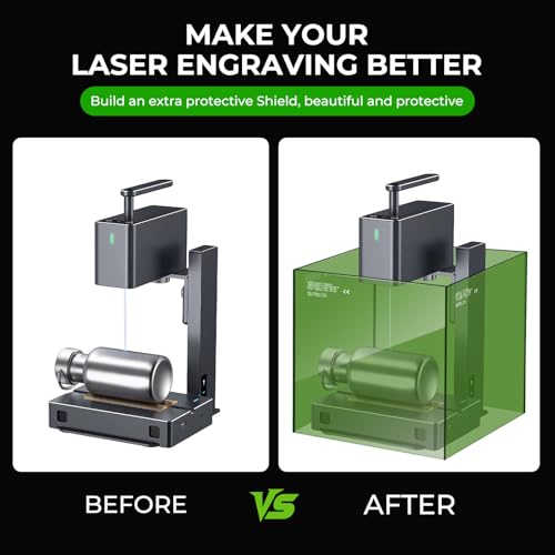 1PCS OD6+ Laser Safety Window Shield For 800