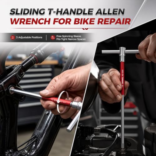 10PCS T Handle Allen Wrench Set (Hex)