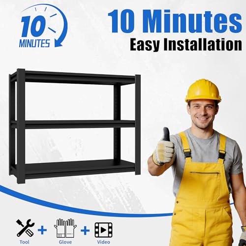 3 Tier Heavy Duty Storage Shelves Unit