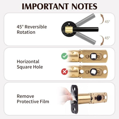 Door Knob Latch Replacement
