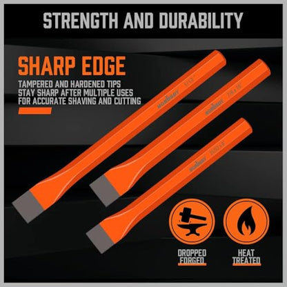 16 Piece Punch and Chisel Set