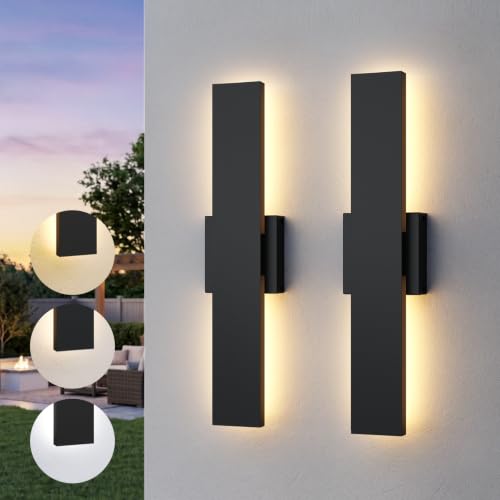 2 Pack Outdoor Wall Lights