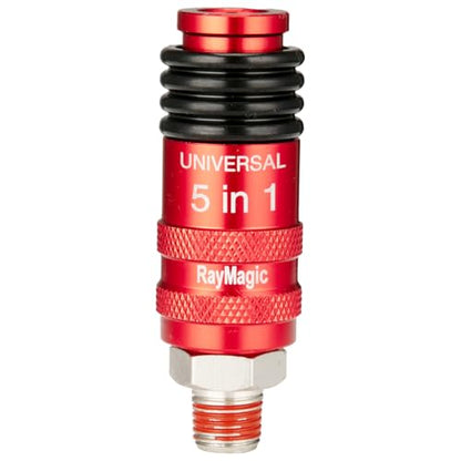 Upgraded 5IN1 Universal Quick Industrial Connect Coupler