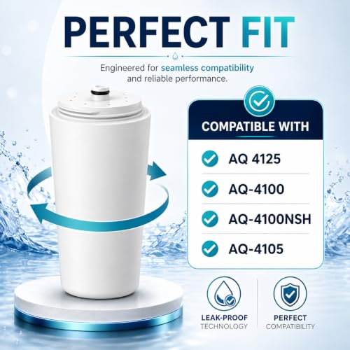 Shower Water Filter Cartridge Compatible with Aquasana AQ