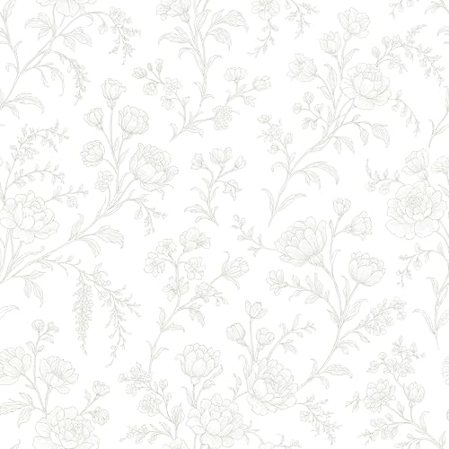 Farmhouse Floral Wallpaper Collection