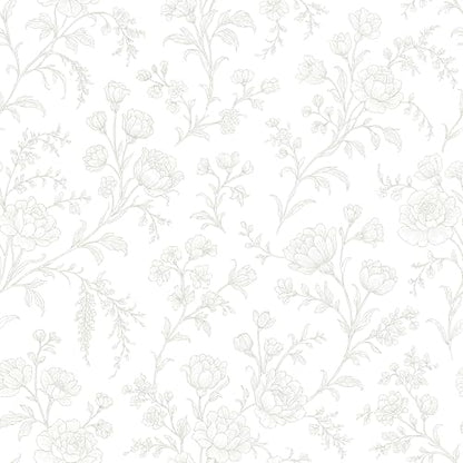 Farmhouse Floral Wallpaper Collection
