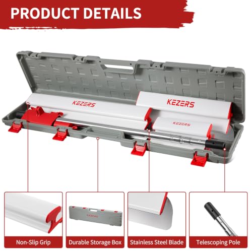 Drywall Skimming Blade Set with Portable Case