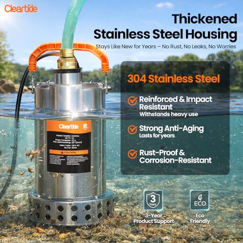 Submersible Utility Water Pump