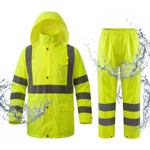 Hi Vis Rain Suit
