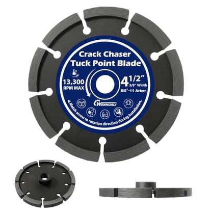4.5" Diamond Tuck Point Blade 3 (3/8" Thick-Thread)