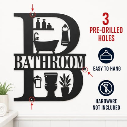 Metal Room Signs Collection