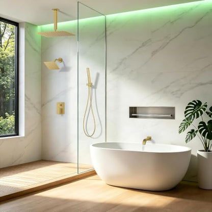 Rain Shower System with Rough