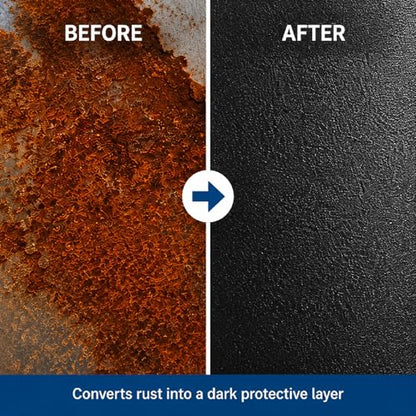Hensire 2-in-1 Rust Converter Paint & Metal Primer