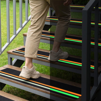 Stair Treads Non Slip with Glow (Fluorescence)