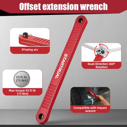 3 8 inch offset extension wrench