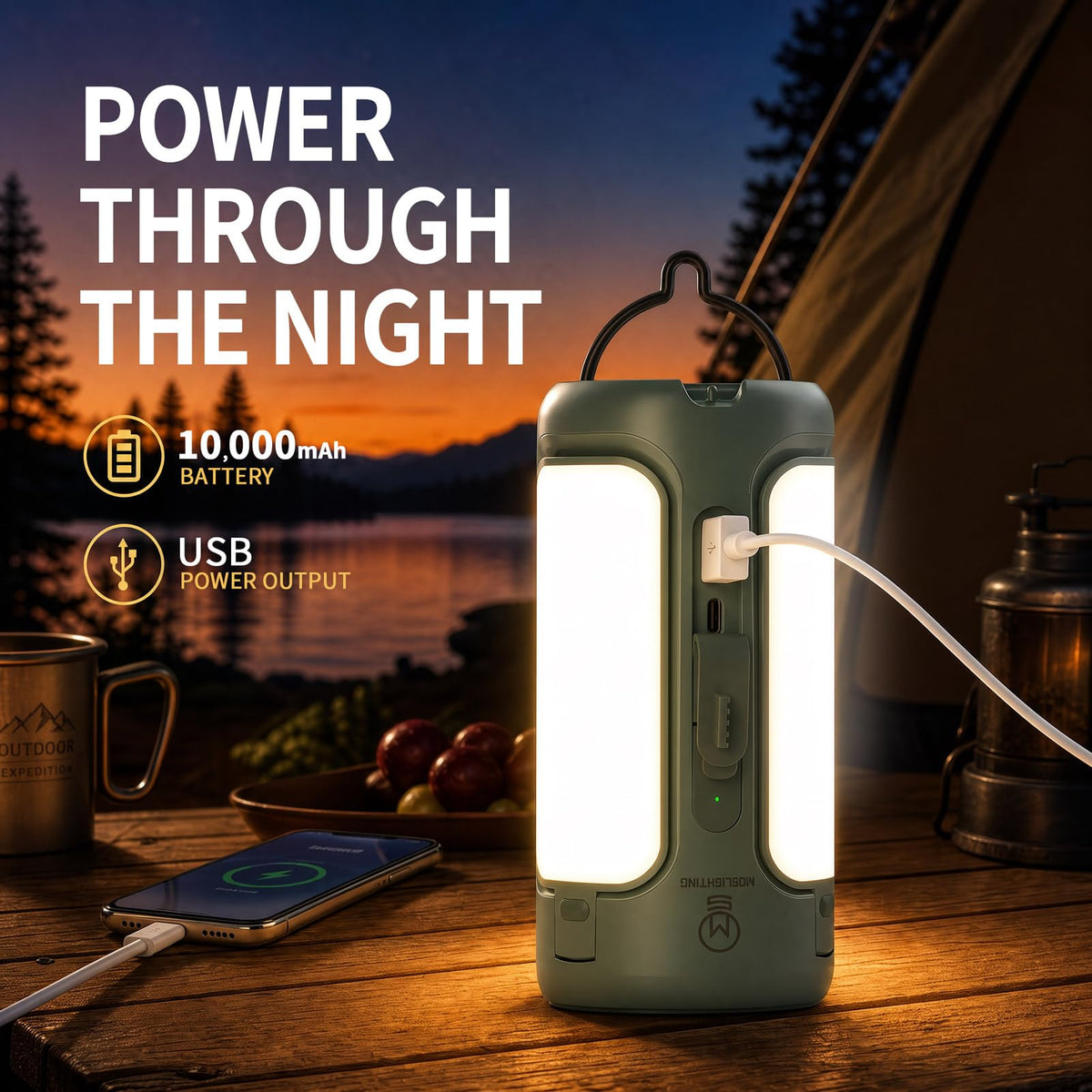 Camping Lantern Rechargeable