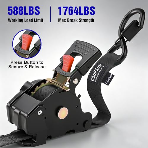 Retractable Ratchet Straps