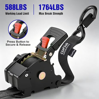 Retractable Ratchet Straps