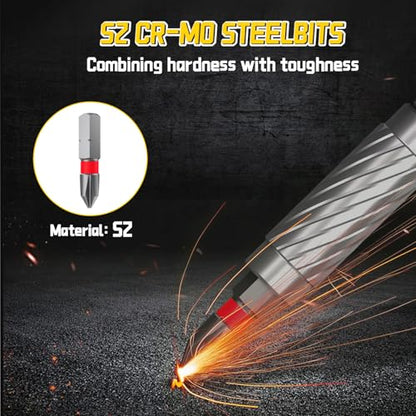 Magnetic Screwdriver Set with 4 Handles