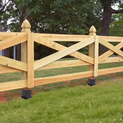 4"x 6" Fence Post Anchor Ground Spike