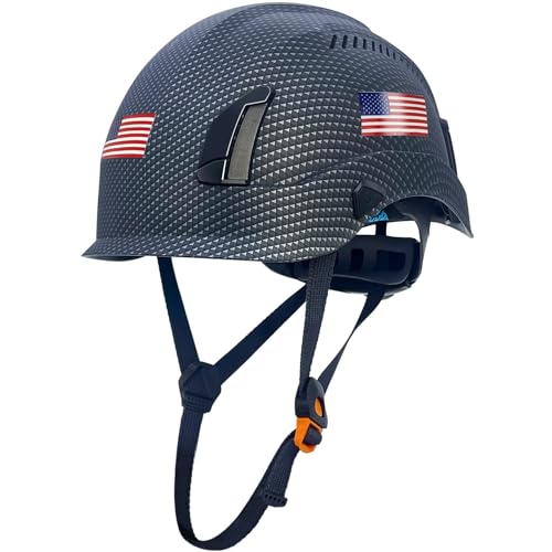 Construction Hard Hats ABS Safety Helmet Adjustable Ventilation System Lightweight Industrial Work Head Protection Certified ANSI