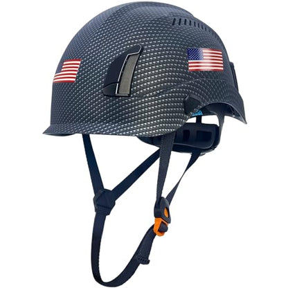 Construction Hard Hats ABS Safety Helmet Adjustable Ventilation System Lightweight Industrial Work Head Protection Certified ANSI