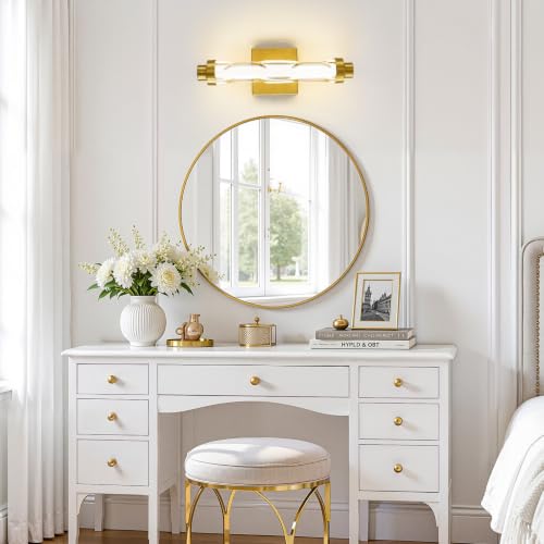 Wall Sconces Set of Two (Gold / 16-Inch-2Pack)