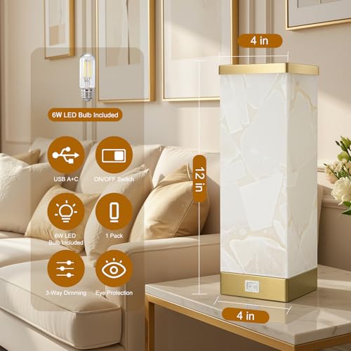 Alabaster Table lamp Series