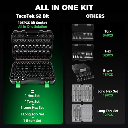 3 8" Drive Impact Torx Bit Socket Set