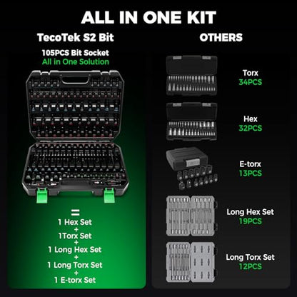 3 8" Drive Impact Torx Bit Socket Set
