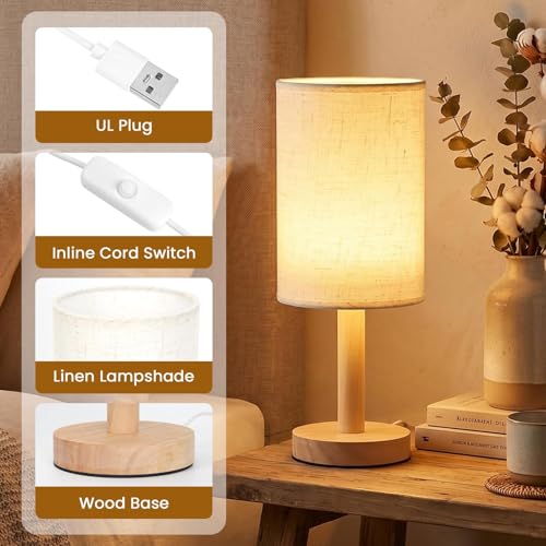 Small Table Lamp Set of 2