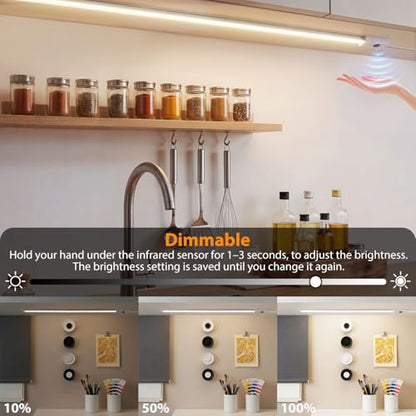 LED COB Under Cabinet Lighting with Memory Function