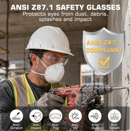 Clear Safety Glasses