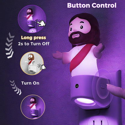 Night Light for Kids (Jesus / 2 Pack)