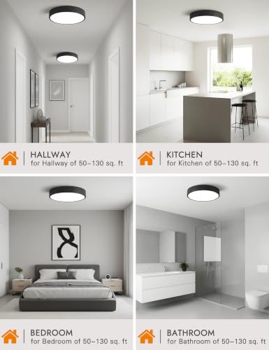 LED Low Profile Flush Mount Ceiling Light Fixture