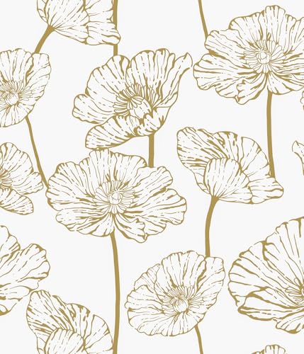 Peel and Stick Wallpaper Floral Wallpaper Self