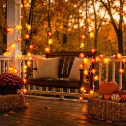 25FT Outdoor String Lights for Holiday Decor