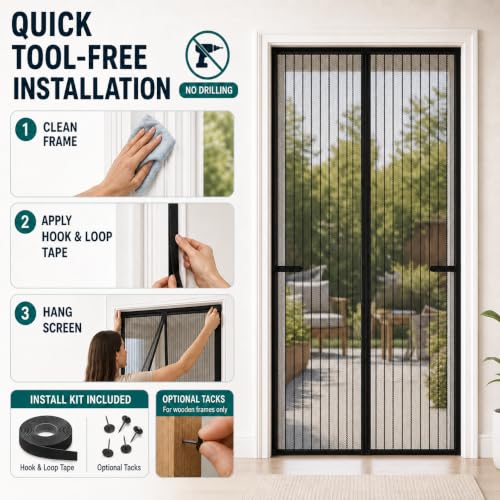 Magnetic Screen Door