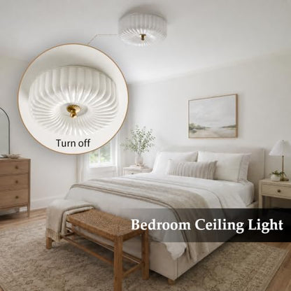 Gold Flush Mount Ceiling Light